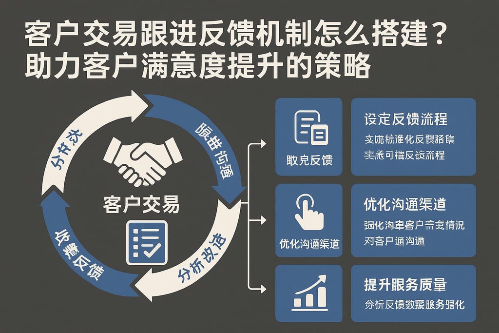 客户交易跟进反馈机制怎么搭建？助力客户满意度提升的策略
