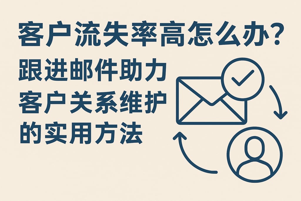 客户流失率高怎么办？跟进邮件助力客户关系维护的实用方法