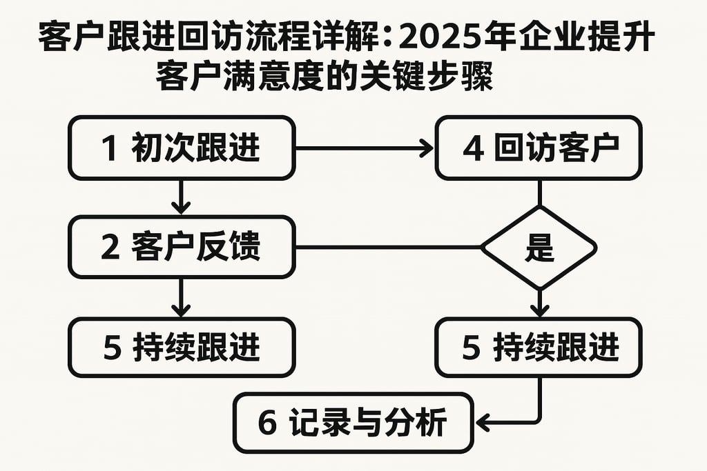 客户跟进回访流程详解：2025年企业提升客户满意度的关键步骤