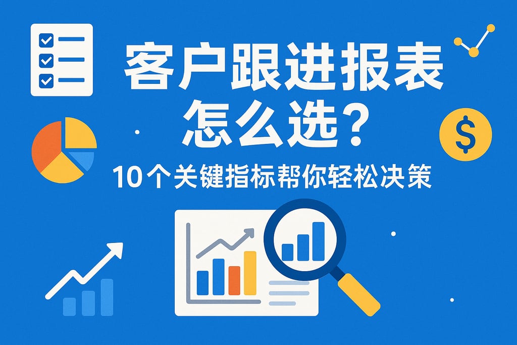 客户跟进报表怎么选？10个关键指标帮你轻松决策