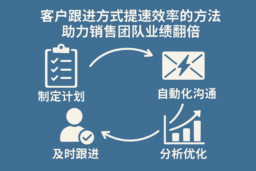 客户跟进方式提升效率的方法，助力销售团队业绩翻倍