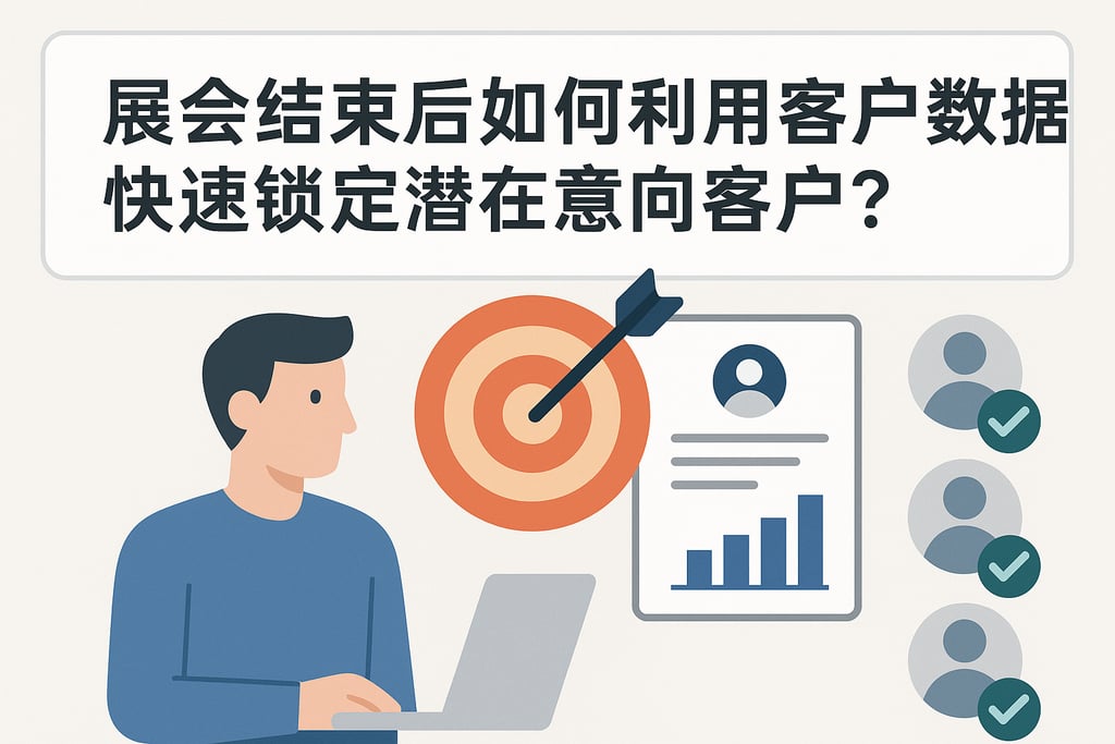 展会结束后如何利用客户数据快速锁定潜在意向客户？