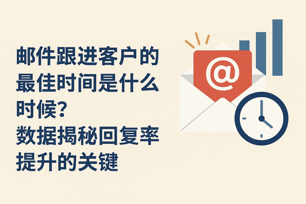 邮件跟进客户的最佳时间是什么时候？数据揭秘回复率提升的关键