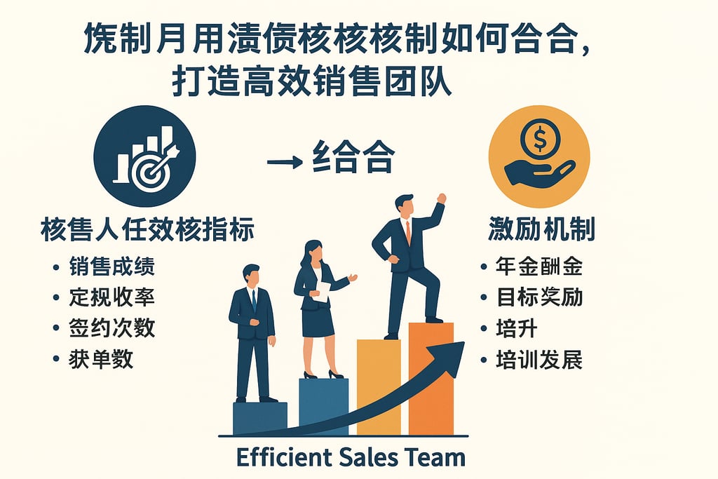 销售人员绩效考核指标与激励机制如何结合，打造高效销售团队？ | 零代码企业数字化知识站