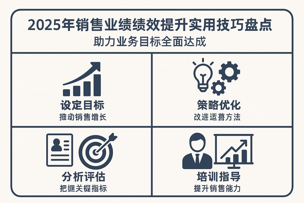 2025年销售业绩绩效提升实用技巧盘点,助力业务目标全面达成 | 零代码企业数字化知识站