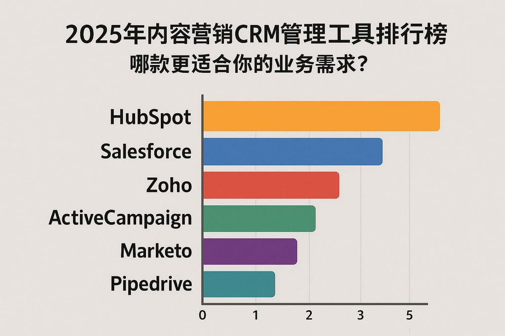 2025年内容营销CRM管理工具排行榜，哪款更适合你的业务需求？