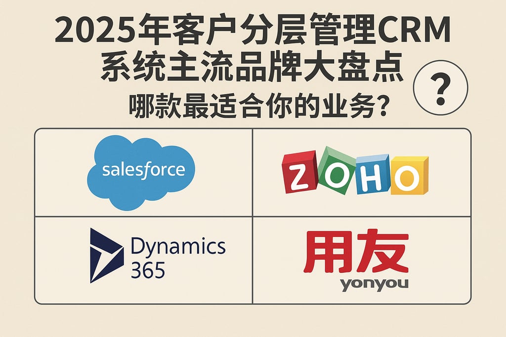 2025年客户分层管理CRM系统主流品牌大盘点，哪款最适合你的业务？