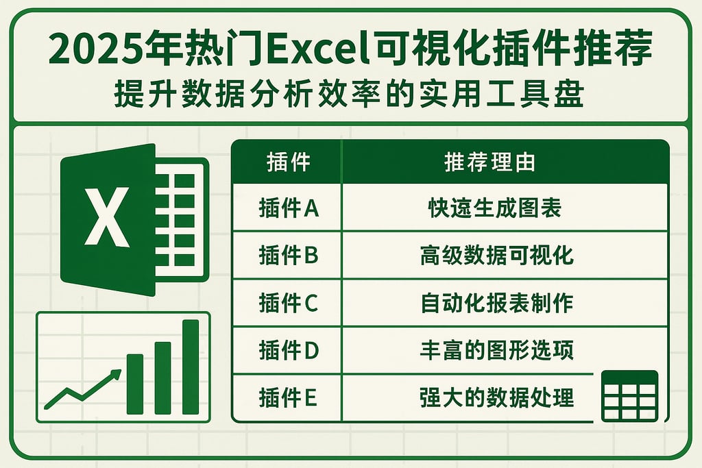 2025年热门excel可视化插件推荐：提升数据分析效率的实用工具盘点
