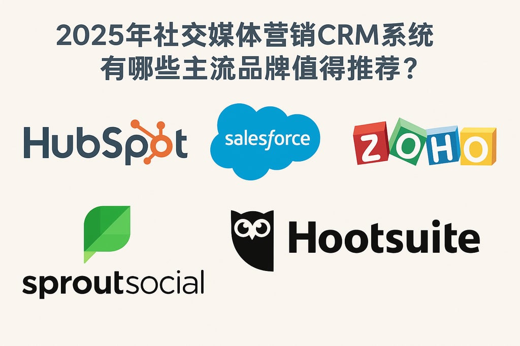 2025年社交媒体营销CRM系统有哪些主流品牌值得推荐？