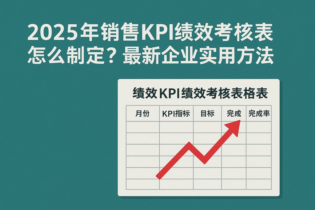 2025年销售KPI绩效考核表怎么制定？最新企业实用方法盘点
