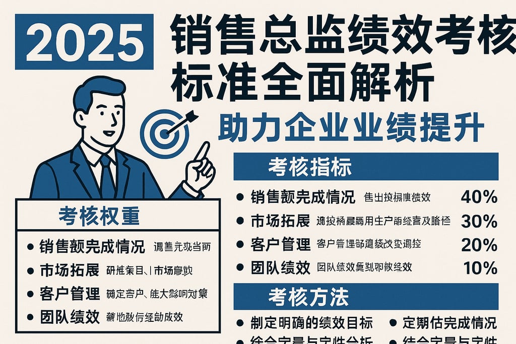 2025年销售总监绩效考核标准全面解析，助力企业业绩提升