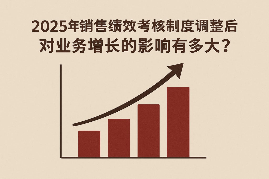 2025年销售绩效考核制度调整后对业务增长的影响有多大？