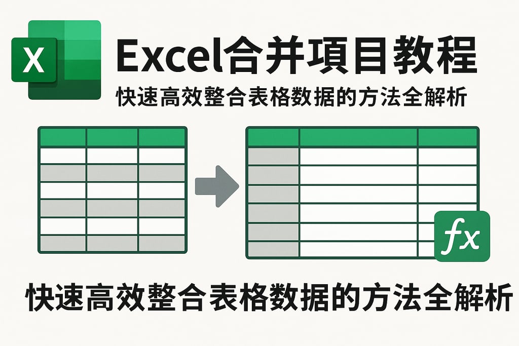 Excel合并项目教程:快速高效整合表格数据的方法全解析 | 零代码企业数字化知识站