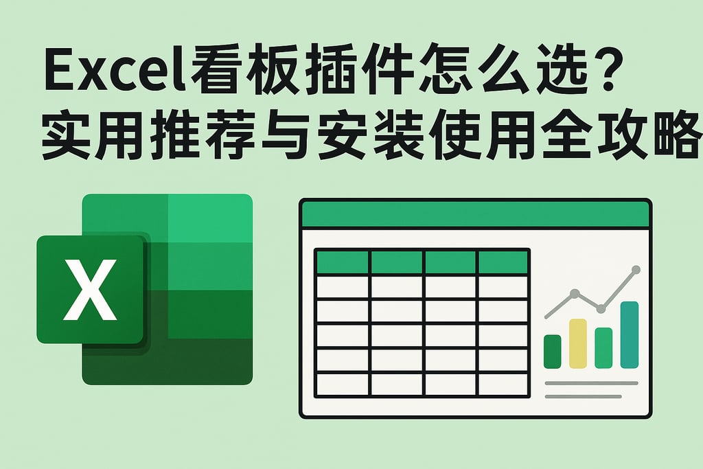 Excel看板插件怎么选？实用推荐与安装使用全攻略