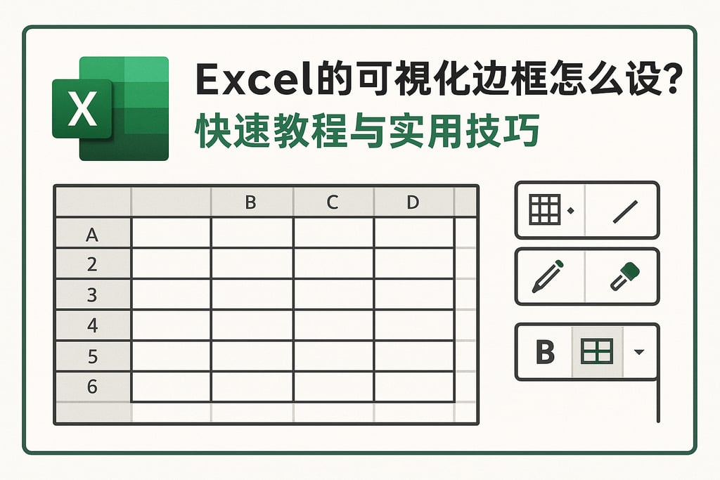 excel的可视化边框怎么设置？快速教程与实用技巧