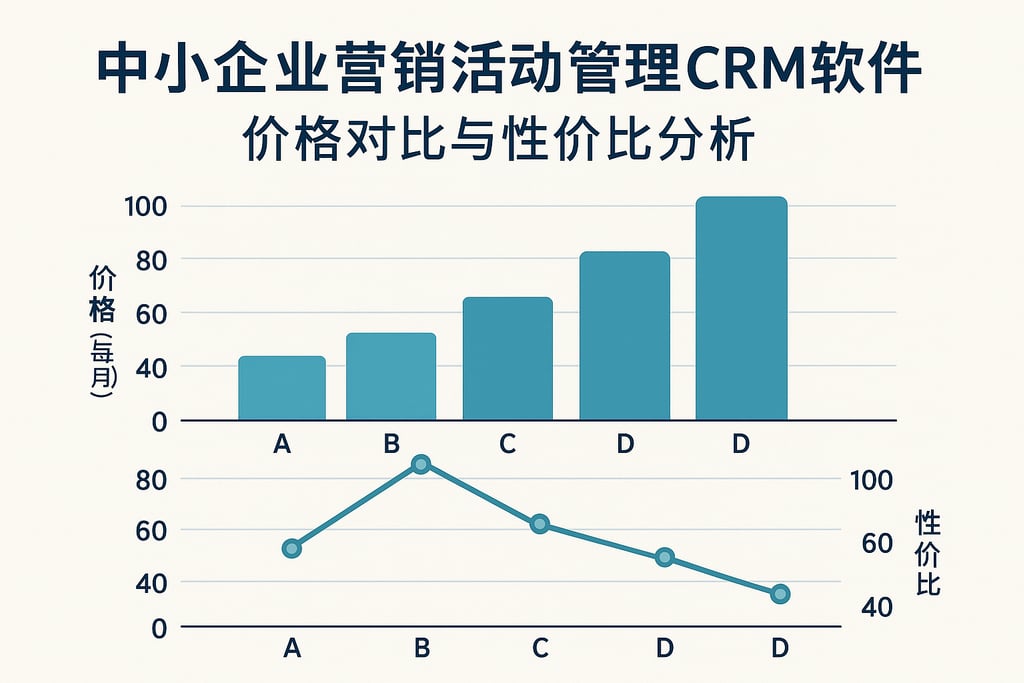 中小企业营销活动管理CRM软件价格对比与性价比分析