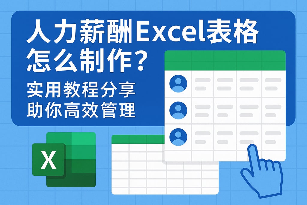 人力薪酬excel表格怎么制作？实用教程分享助你高效管理