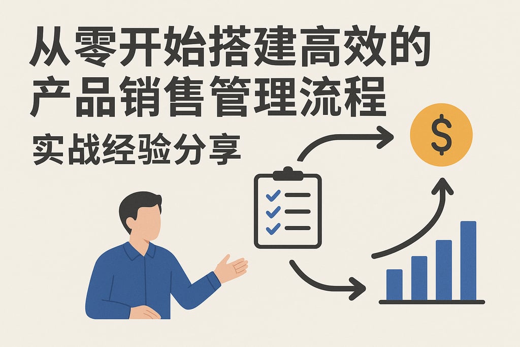 从零开始搭建高效的产品销售管理流程，实战经验分享