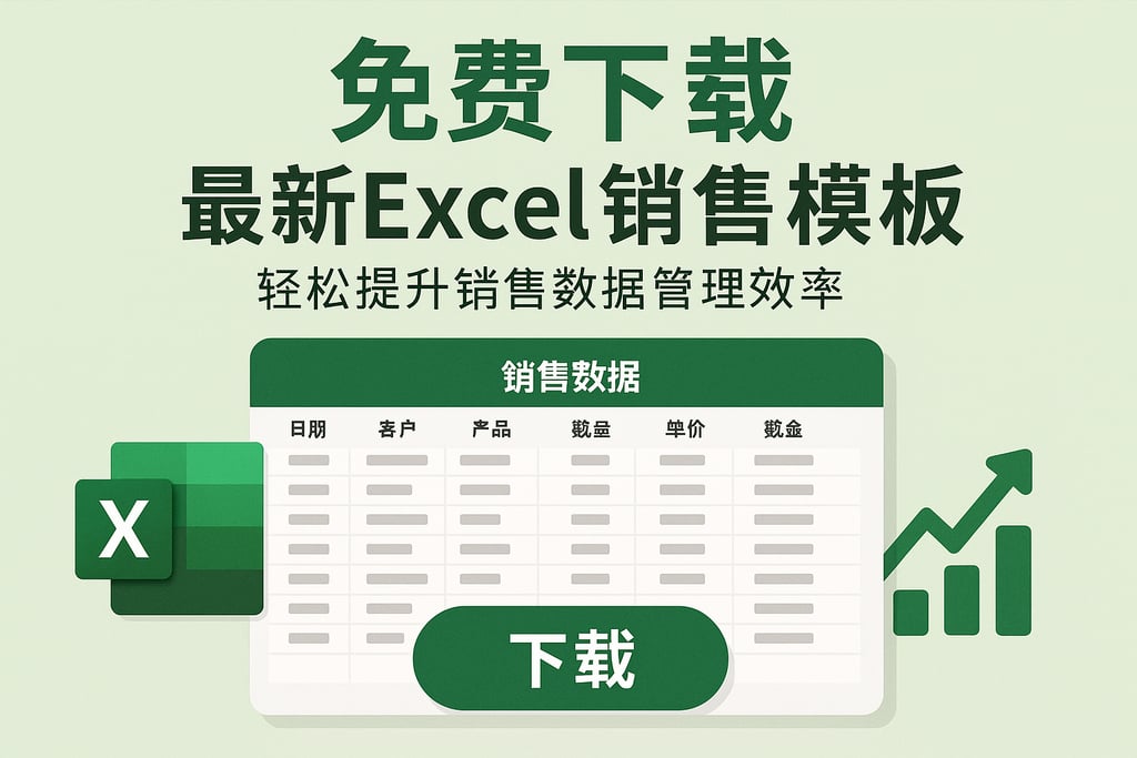 免费下载最新Excel销售模板，轻松提升销售数据管理效率