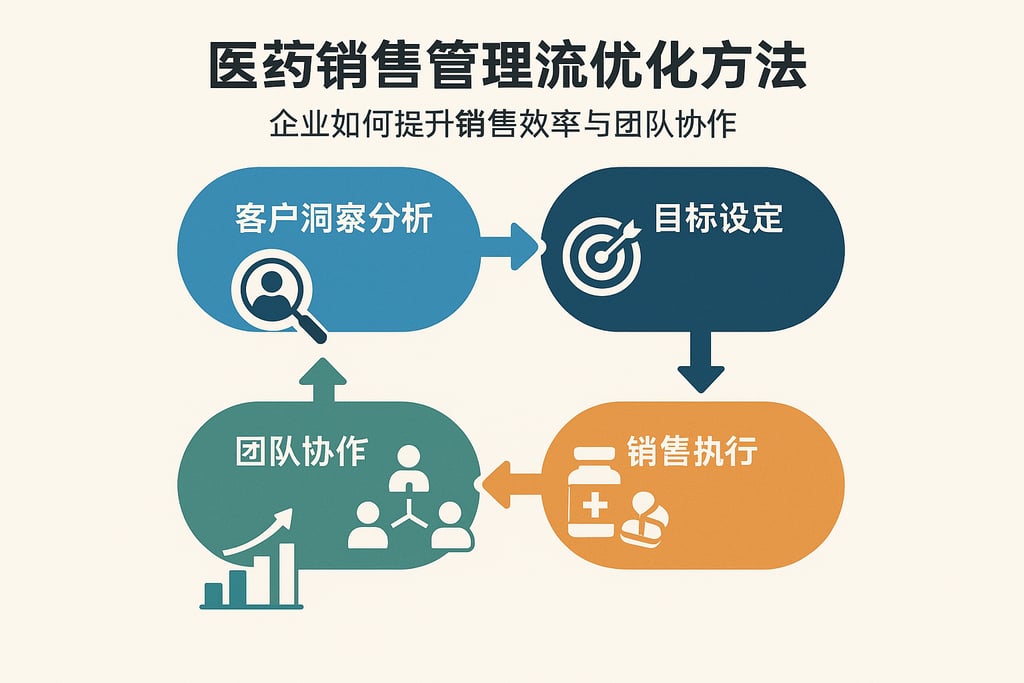 医药销售管理流程优化方法，企业如何提升销售效率与团队协作