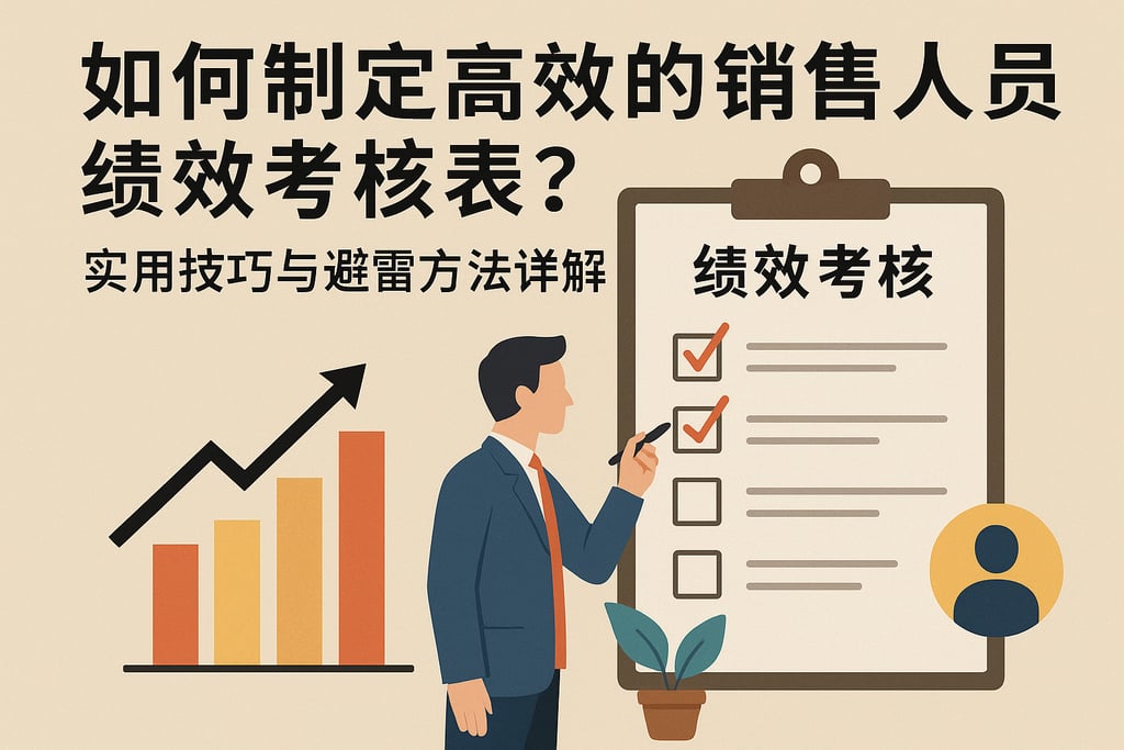 如何制定高效的销售人员绩效考核表？实用技巧与避雷方法详解