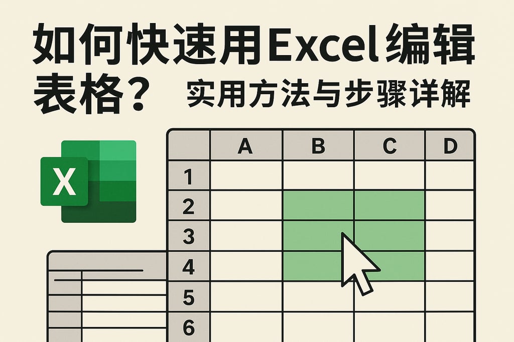 如何快速用Excel编辑项目格？实用方法与步骤详解