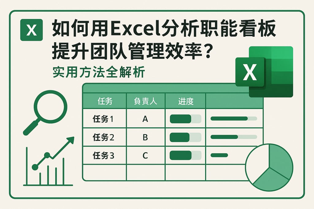 如何用Excel分析职能看板提升团队管理效率？实用方法全解析