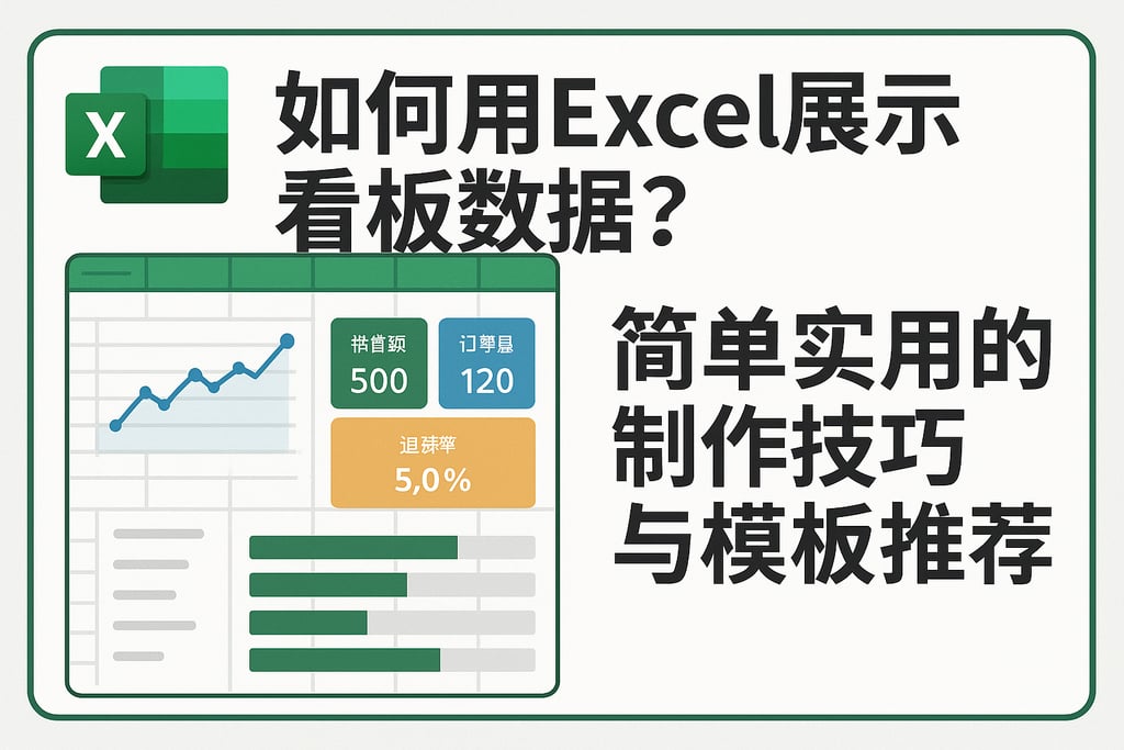 如何用Excel展示看板数据？简单实用的制作技巧与模板推荐