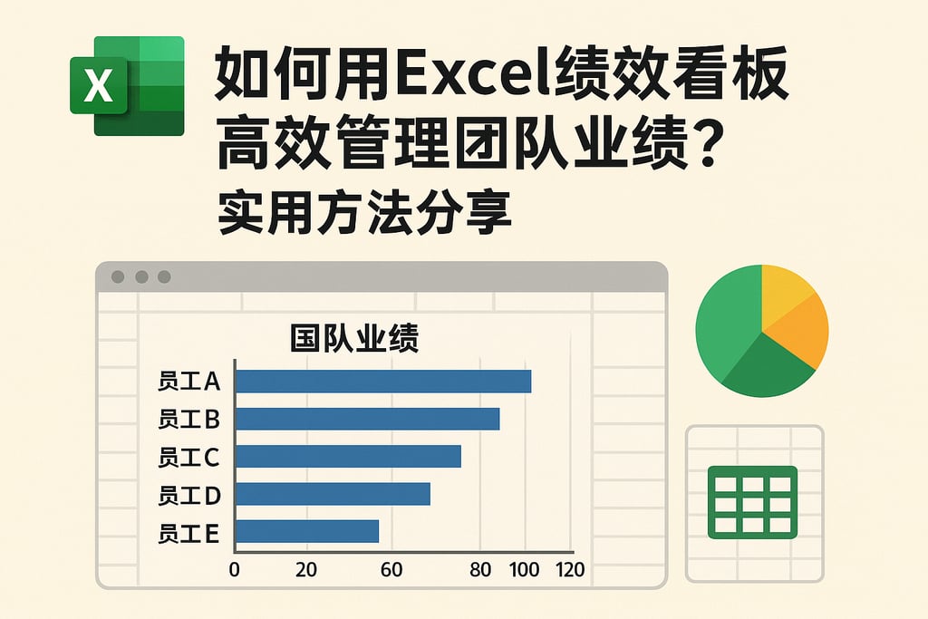 如何用Excel绩效看板高效管理团队业绩？实用方法分享