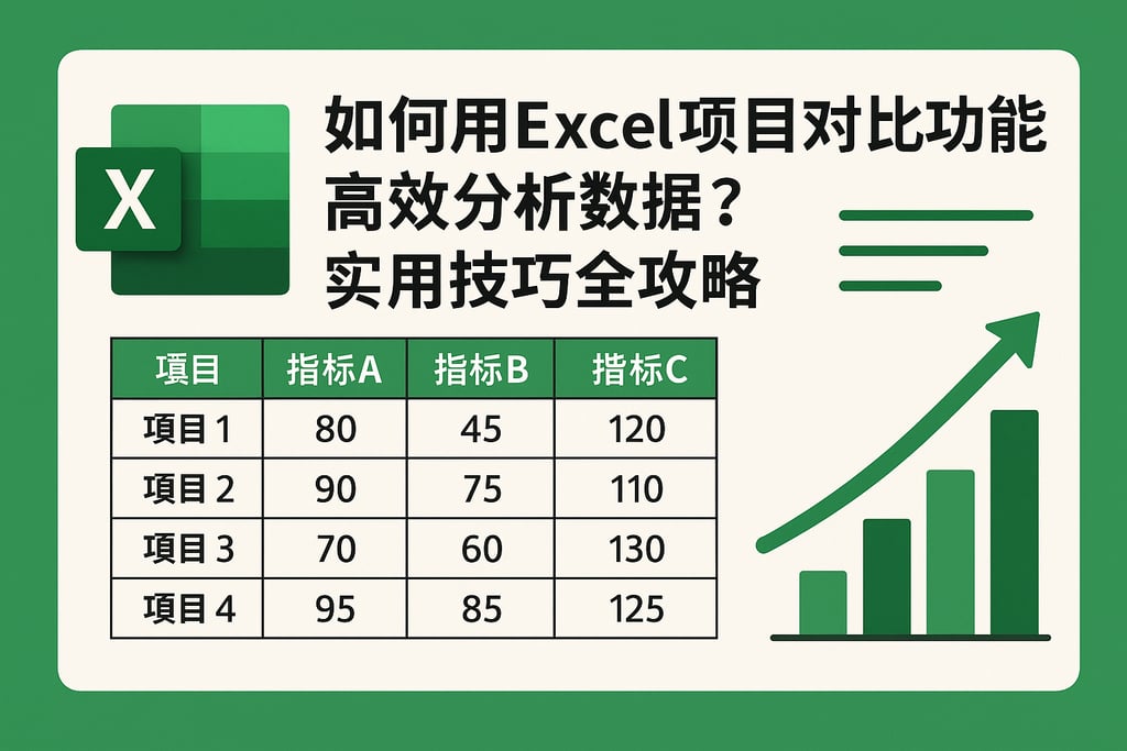 如何用Excel项目对比功能高效分析数据？实用技巧全攻略