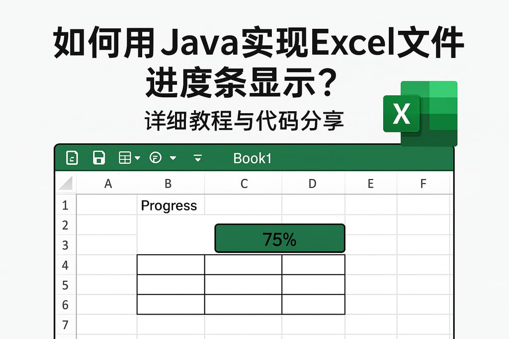 如何用Java实现Excel文件进度条显示？详细教程与代码分享