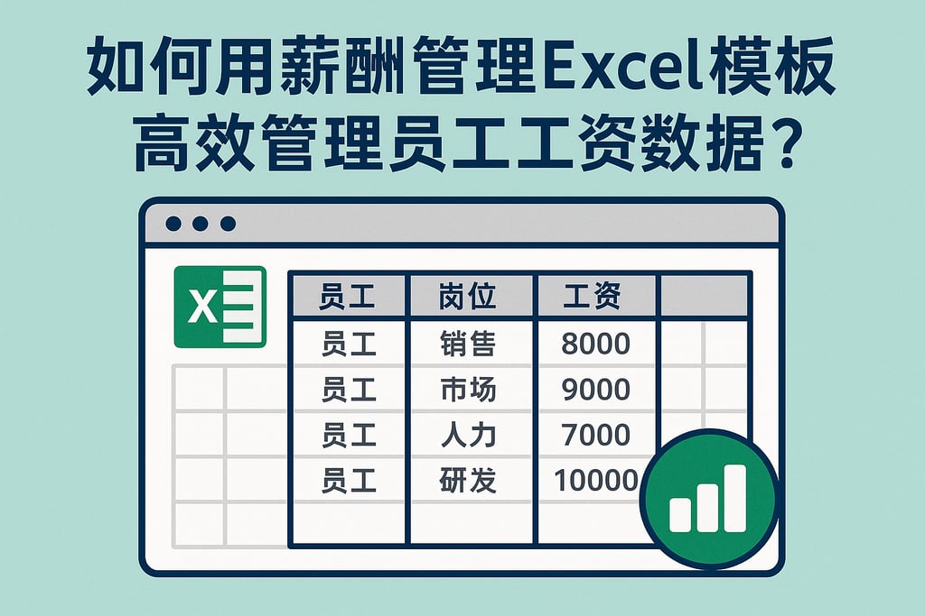 如何用薪酬管理Excel模板高效管理员工工资数据？