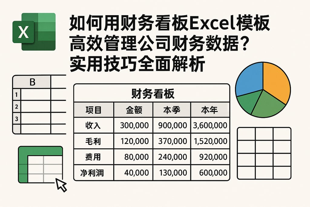 如何用财务看板excel模板高效管理公司财务数据？实用技巧全面解析
