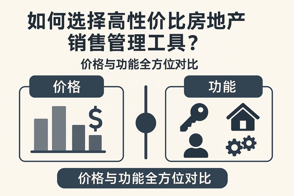 如何选择高性价比房地产销售管理工具？价格与功能全方位对比