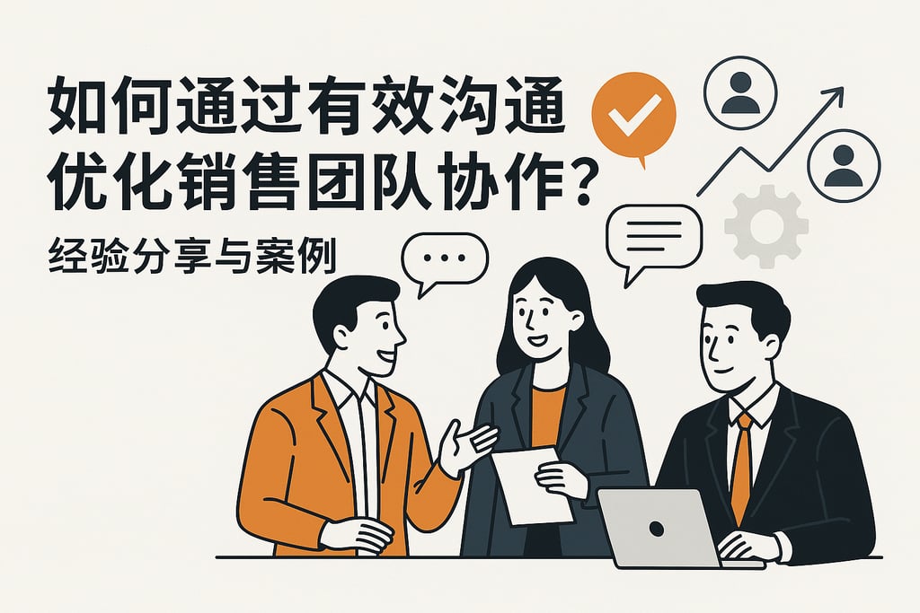 如何通过有效沟通优化销售团队协作？经验分享与案例