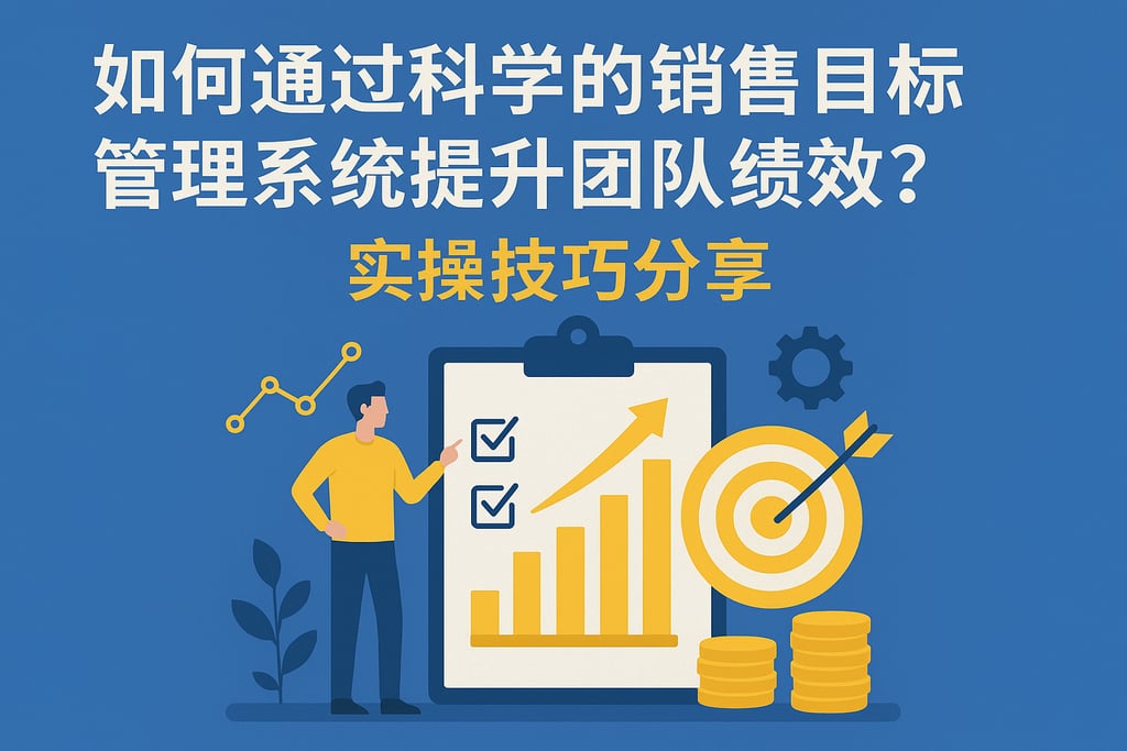 如何通过科学的销售目标管理系统提升团队绩效？实操技巧分享