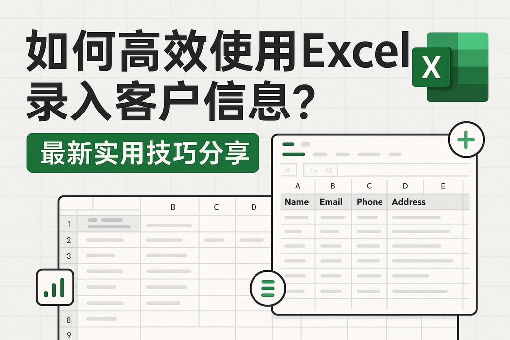 如何高效使用Excel录入客户信息？最新实用技巧分享