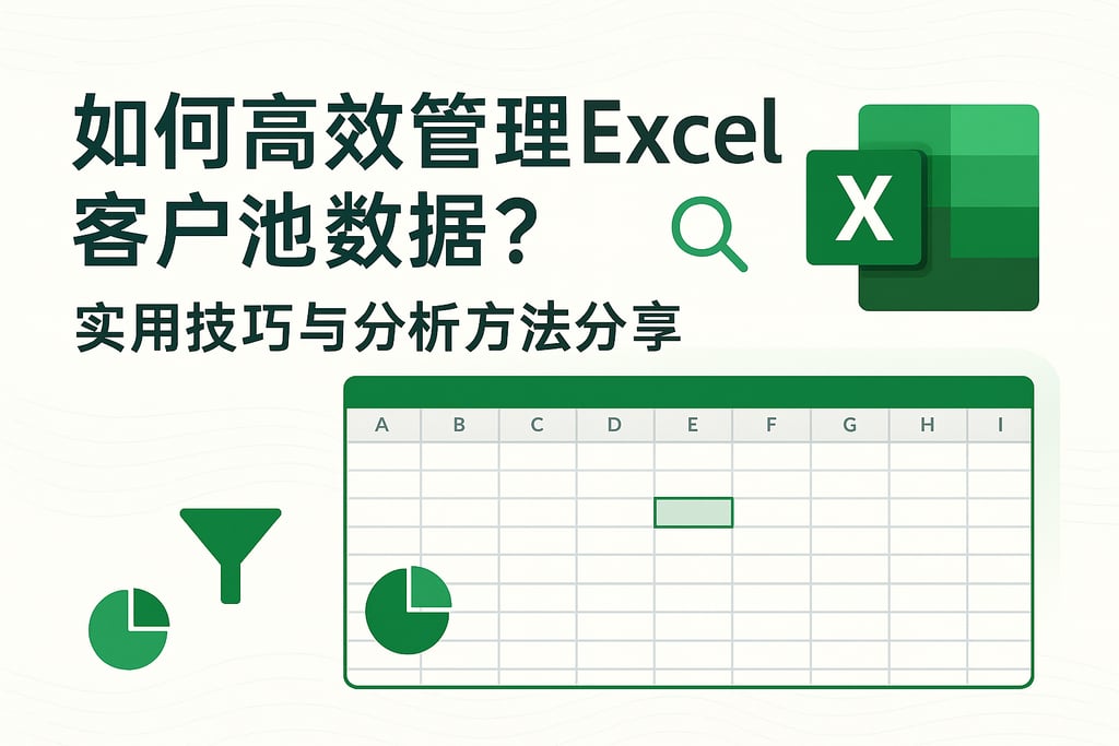 如何高效管理excel客户池数据？实用技巧与分析方法分享