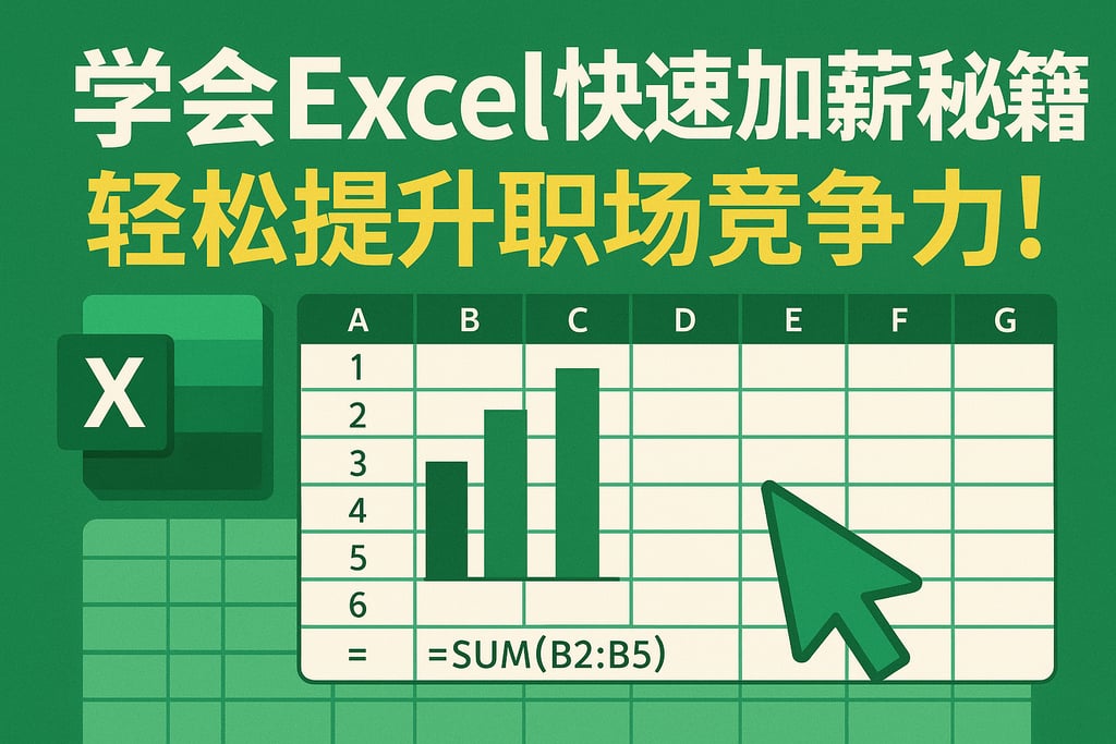 学会Excel快速加薪秘籍，轻松提升职场竞争力！