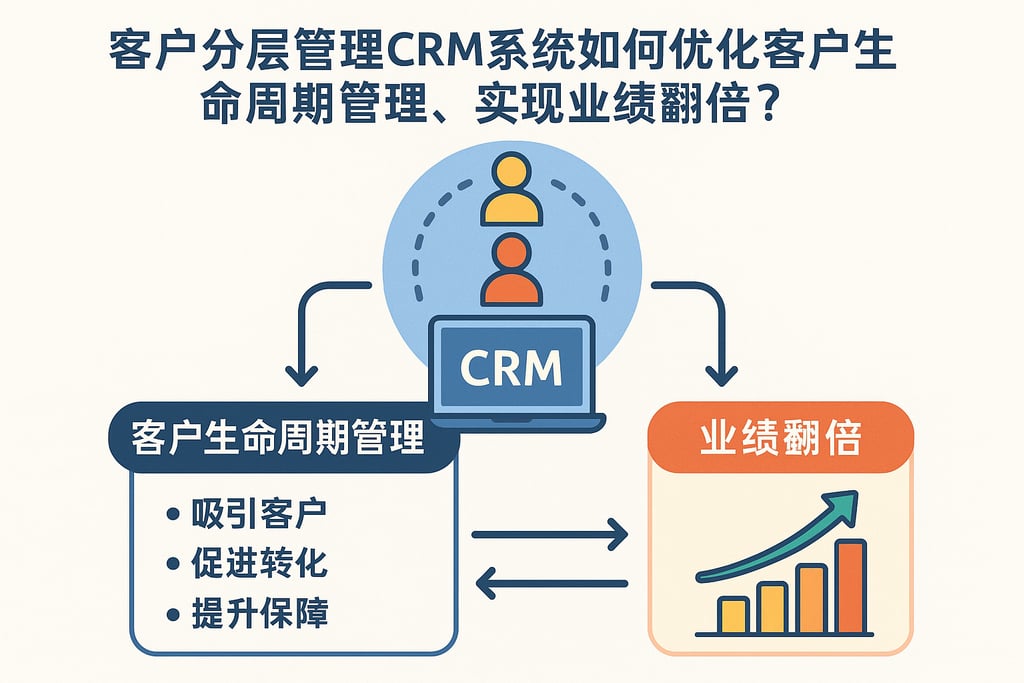 客户分层管理CRM系统如何优化客户生命周期管理，实现业绩翻倍？
