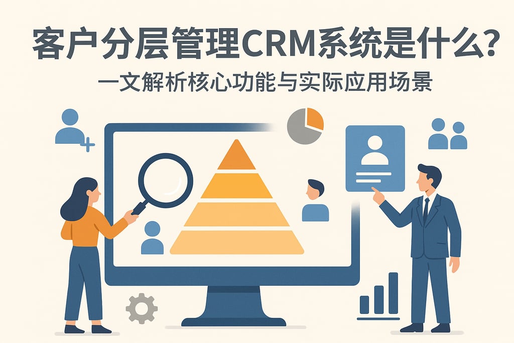 客户分层管理CRM系统是什么？一文解析核心功能与实际应用场景