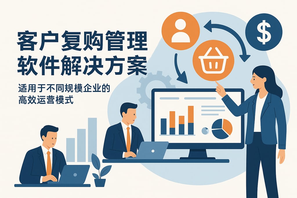 客户复购管理软件解决方案，适用于不同规模企业的高效运营模式