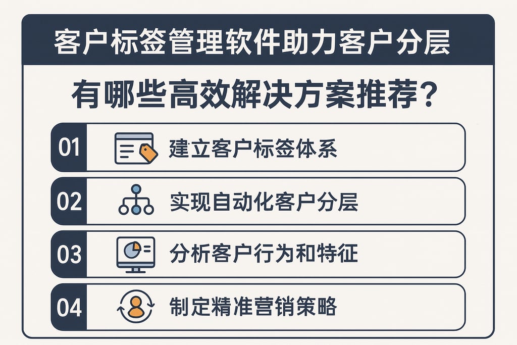 客户标签管理软件助力客户分层，有哪些高效解决方案推荐？