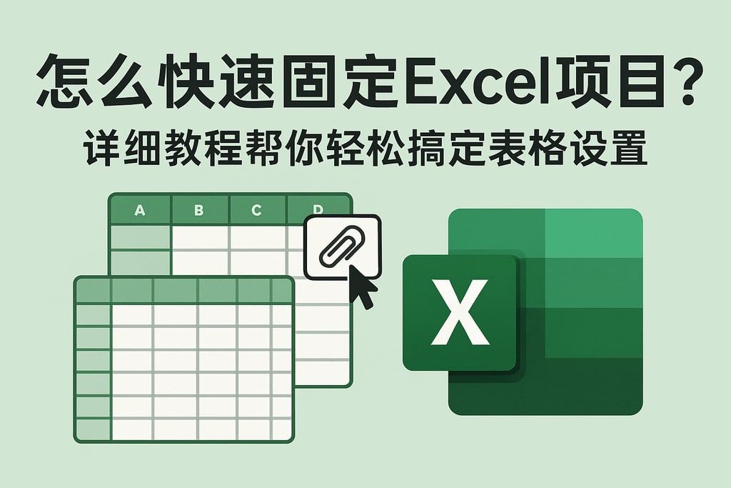 怎么快速固定Excel项目？详细教程帮你轻松搞定表格设置