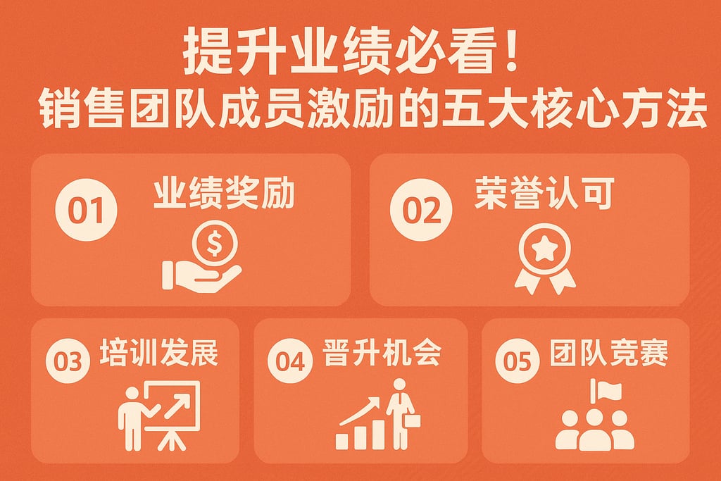 提升业绩必看！销售团队成员激励的五大核心方法