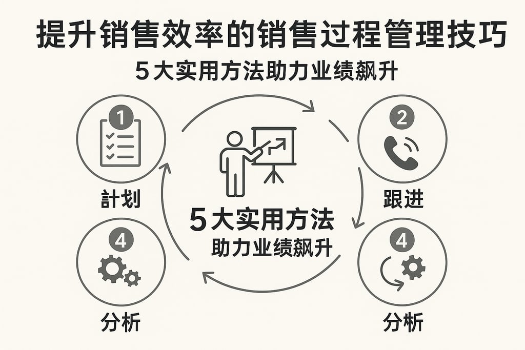 提升销售效率的销售过程管理技巧，5大实用方法助力业绩飙升
