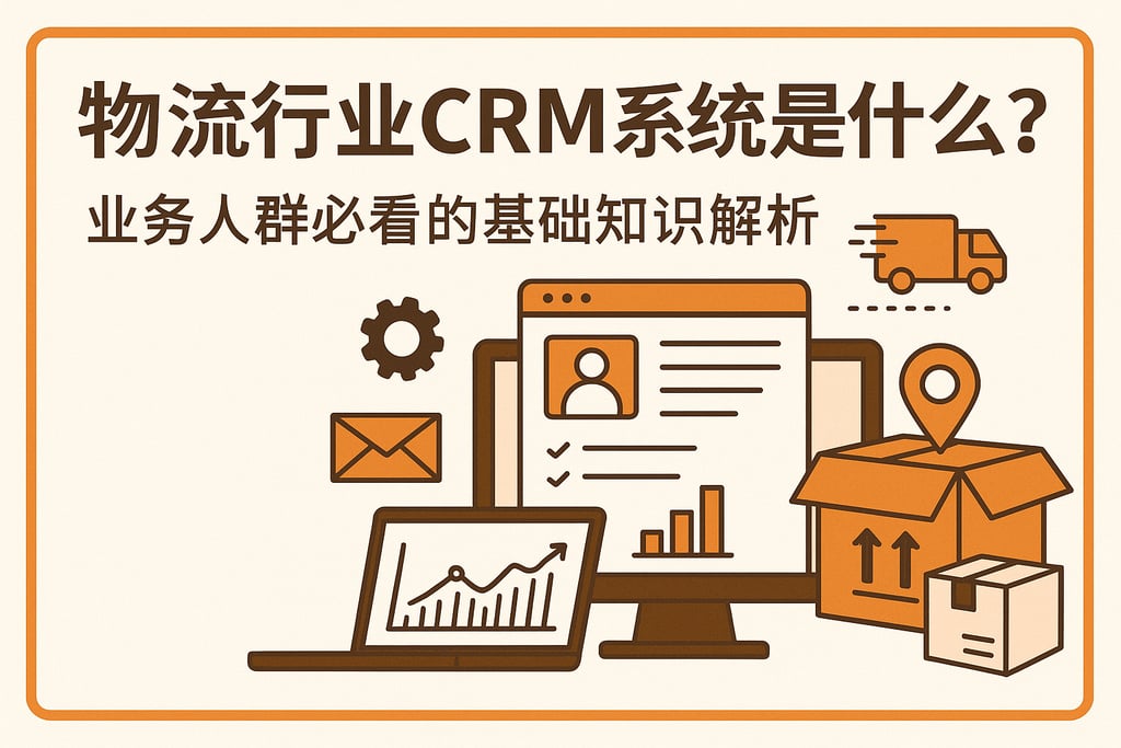 物流行业CRM系统是什么？业务人群必看的基础知识解析