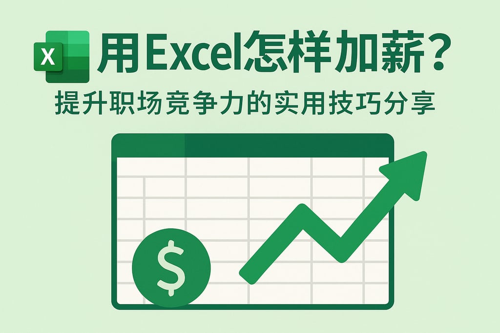 用Excel怎样加薪？提升职场竞争力的实用技巧分享