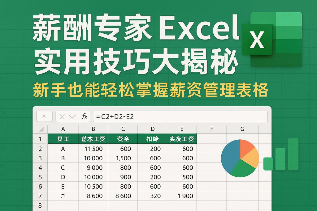 薪酬专家Excel实用技巧大揭秘，新手也能轻松掌握薪资管理表格