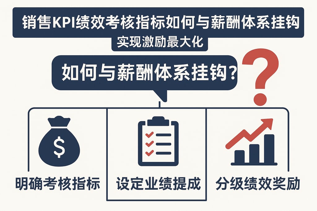 销售kpi绩效考核指标如何与薪酬体系挂钩？实现激励最大化